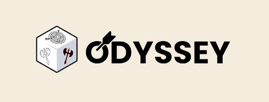 O logo da Odyssey Publicações
